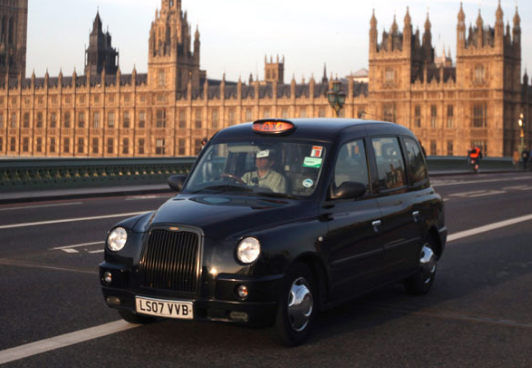 Black Cab Taxi di London