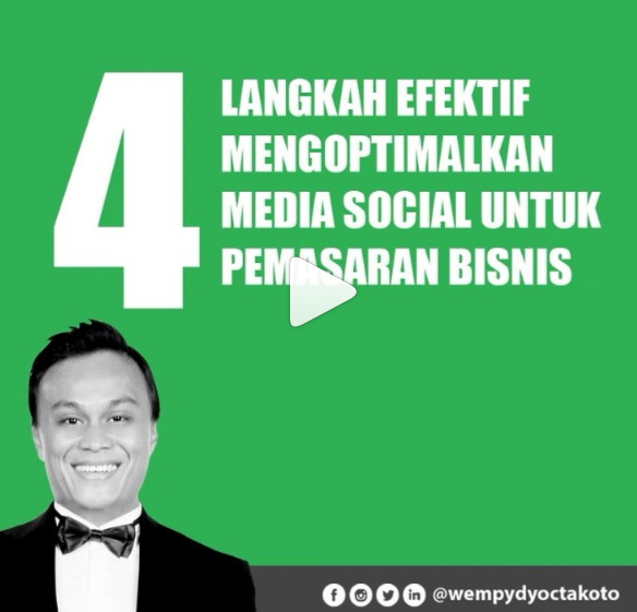 4 Langkah Efektif Mengoptimalkan Media Sosial Untuk Pemasaran Bisnis