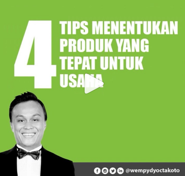 4 Tips Menentukan Produk Yang Tepat Untuk Usaha