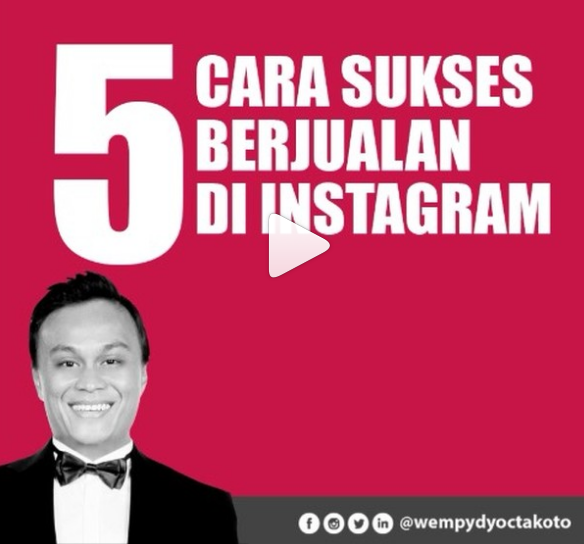 5 Cara Sukses Berjualan di Instagram