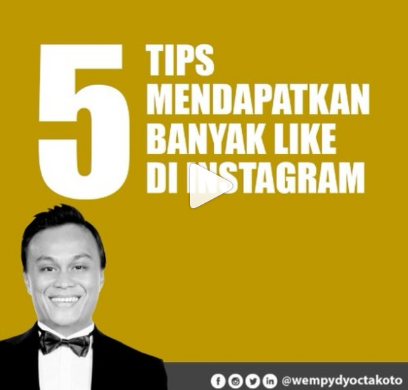 5 Tips Mendapat Banyak Like di Instagram