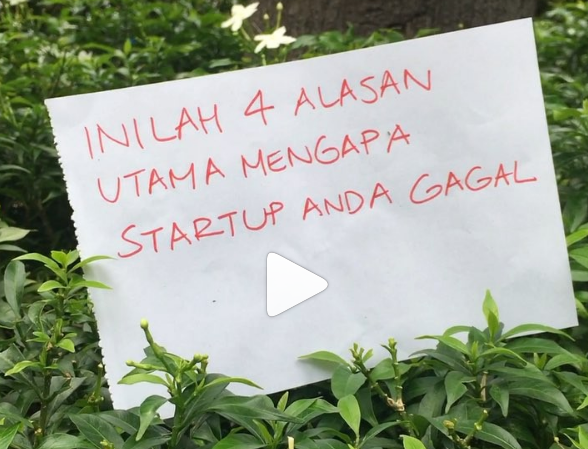 Inilah 4 Alasan Utama Mengapa Startup Anda Gagal