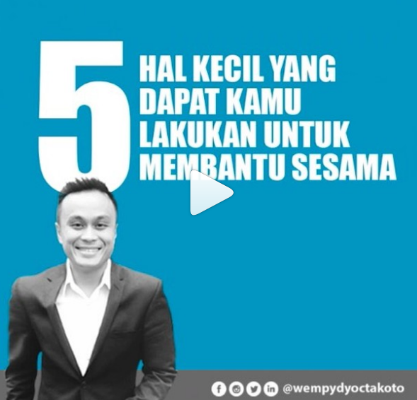 5 Hal Kecil Dapat Kamu Lakukan untuk Membantu Sesama 5 Hal Kecil Dapat Kamu Lakukan untuk Membantu Sesama