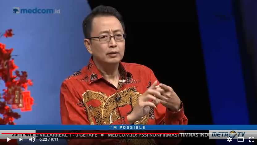 Pak Tung Desem di I am Possible Metro TV