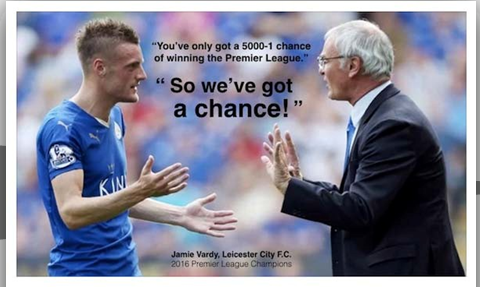 Kisah Jamie Vardy, dari Underdog Menjadi Sang Juara