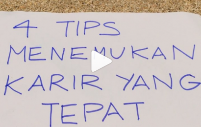 4 Tips Menemukan Karir yang Tepat